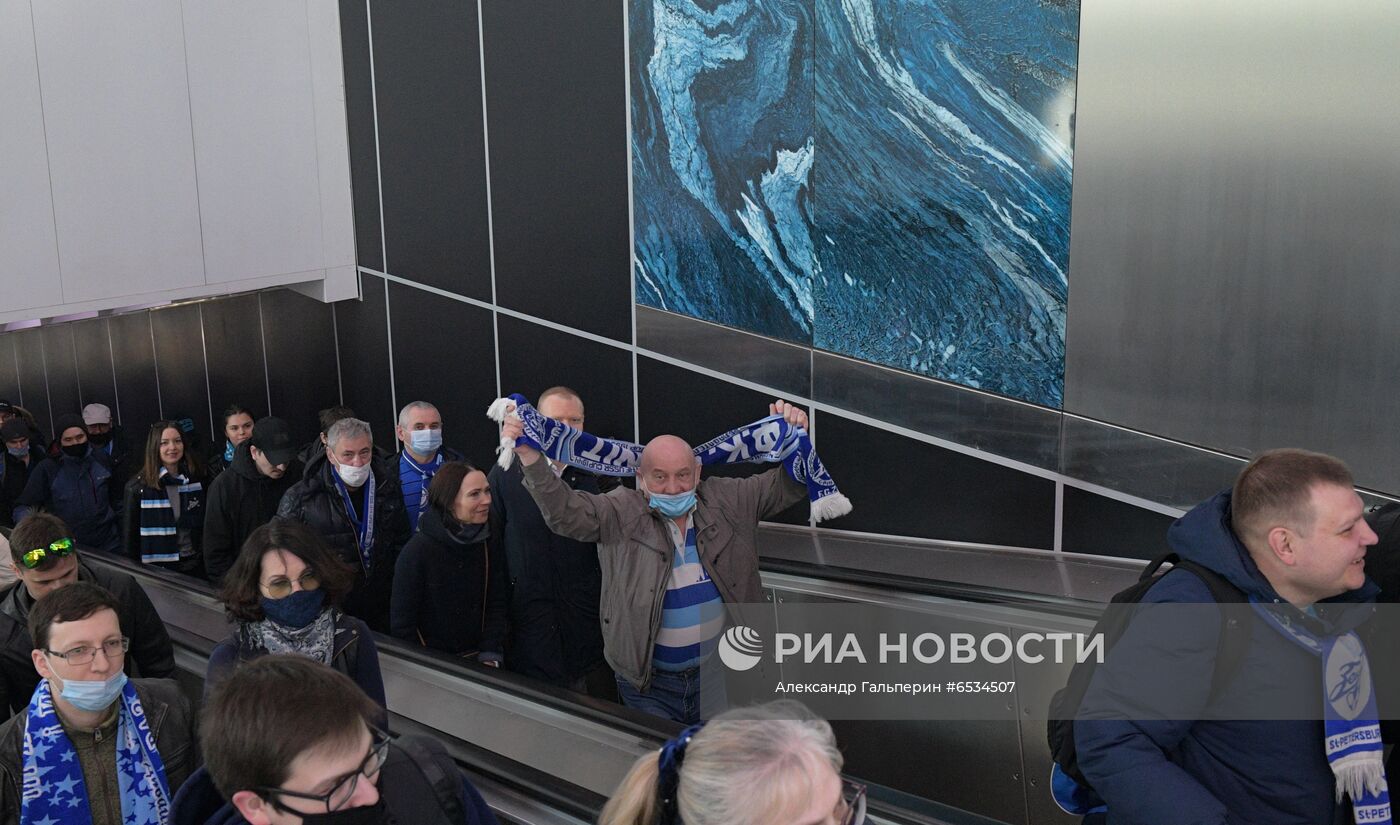 Открытие станции метро "Зенит" в Санкт-Петербурге