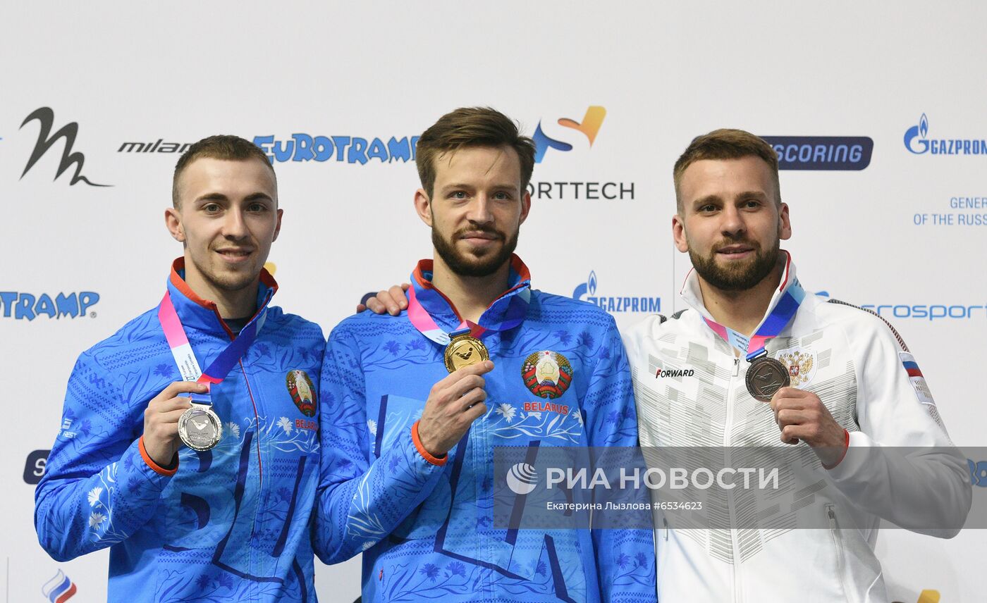 Прыжки на батуте. Чемпионат Европы. Финалы