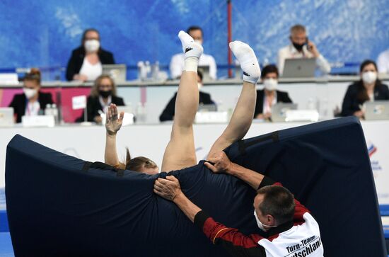 Прыжки на батуте. Чемпионат Европы. Финалы