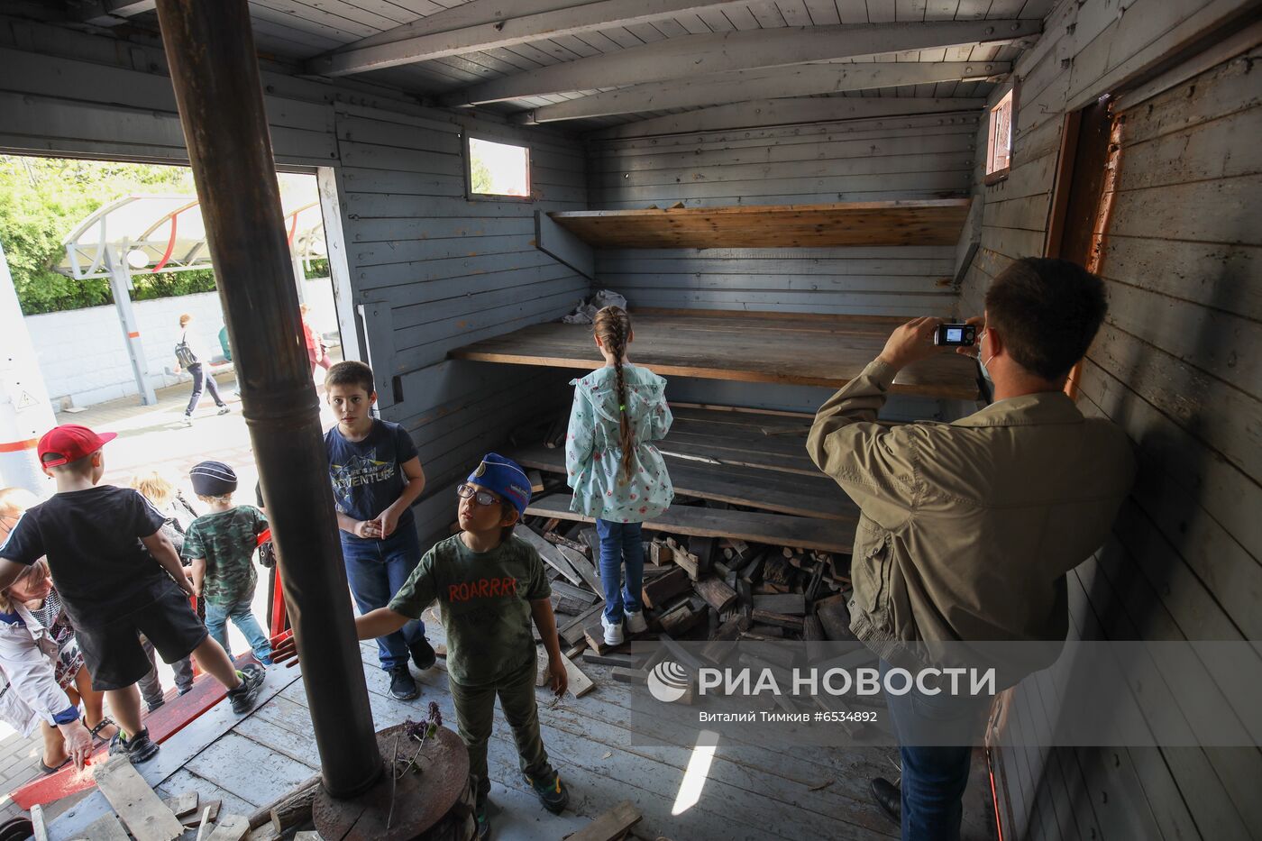 Ретро-поезд "Победа" в Новороссийске