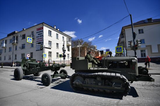 Парад ретро-техники в Свердловской области