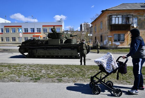 Парад ретро-техники в Свердловской области