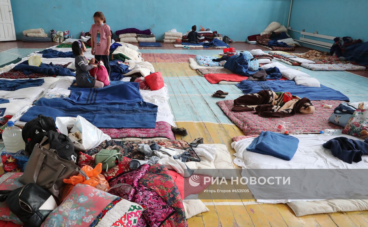 Ситуация на границе Киргизии и Таджикистана