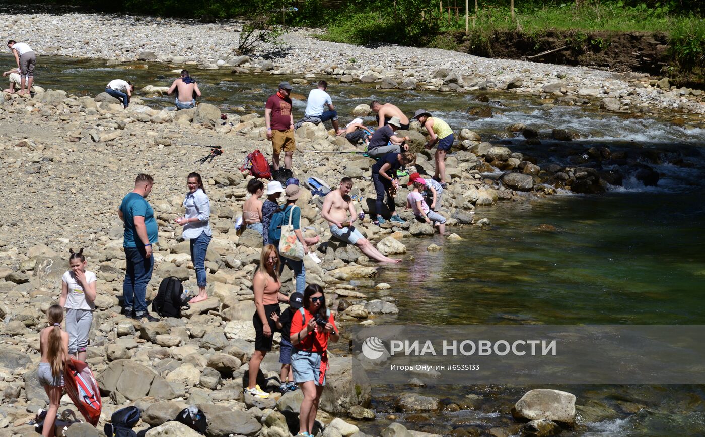 Начало туристического сезона в Сочи