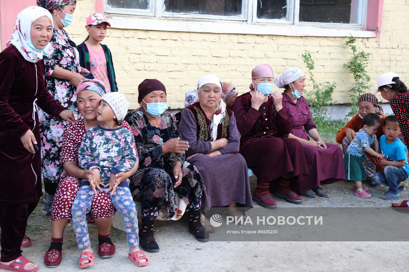 Ситуация на границе Киргизии и Таджикистана