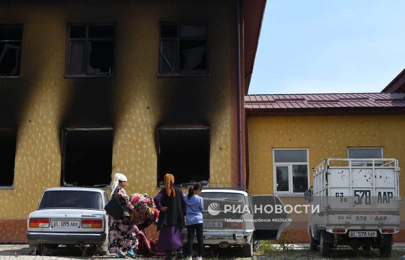 Ситуация на границе Киргизии и Таджикистана