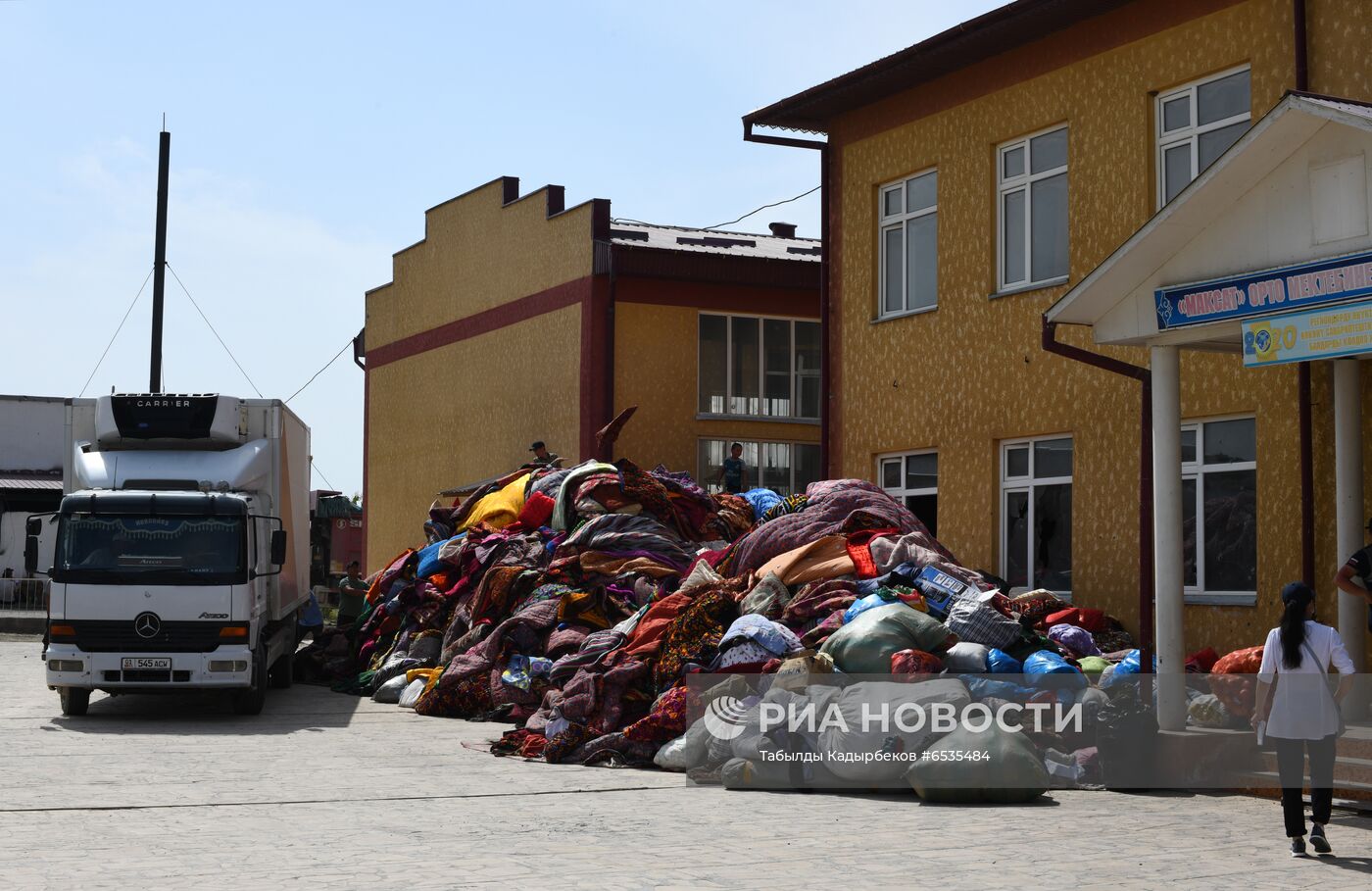 Ситуация на границе Киргизии и Таджикистана