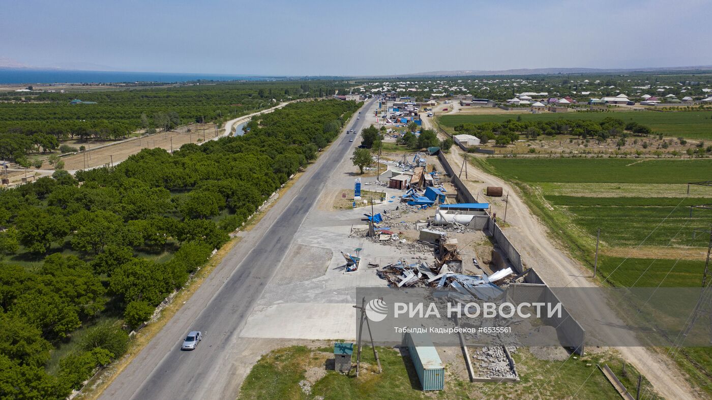 Ситуация на границе Киргизии и Таджикистана