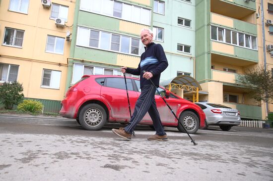 Ветеран Великой Отечественной войны А. В. Медков