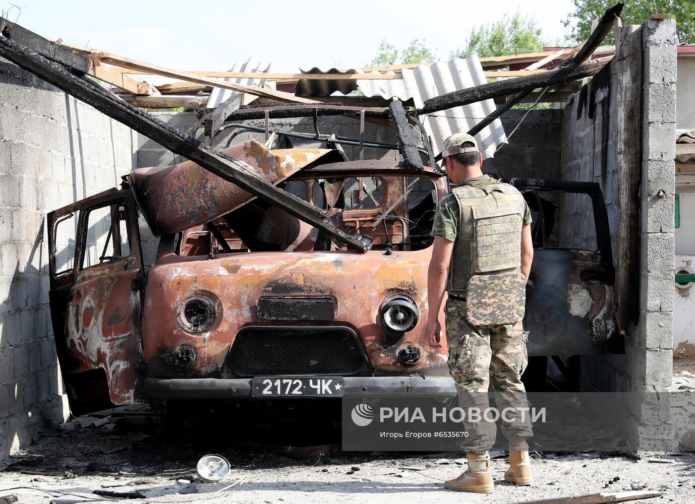 Ситуация на границе Киргизии и Таджикистана