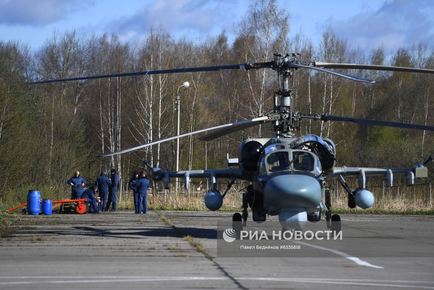 Репетиция воздушной части парада Победы