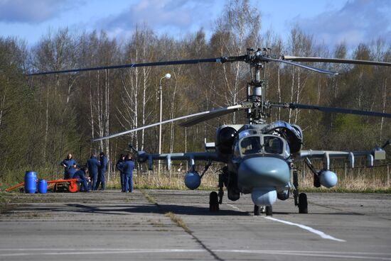 Репетиция воздушной части парада Победы