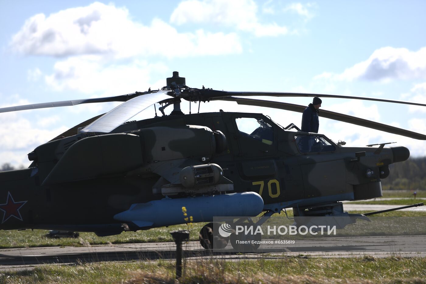 Репетиция воздушной части парада Победы