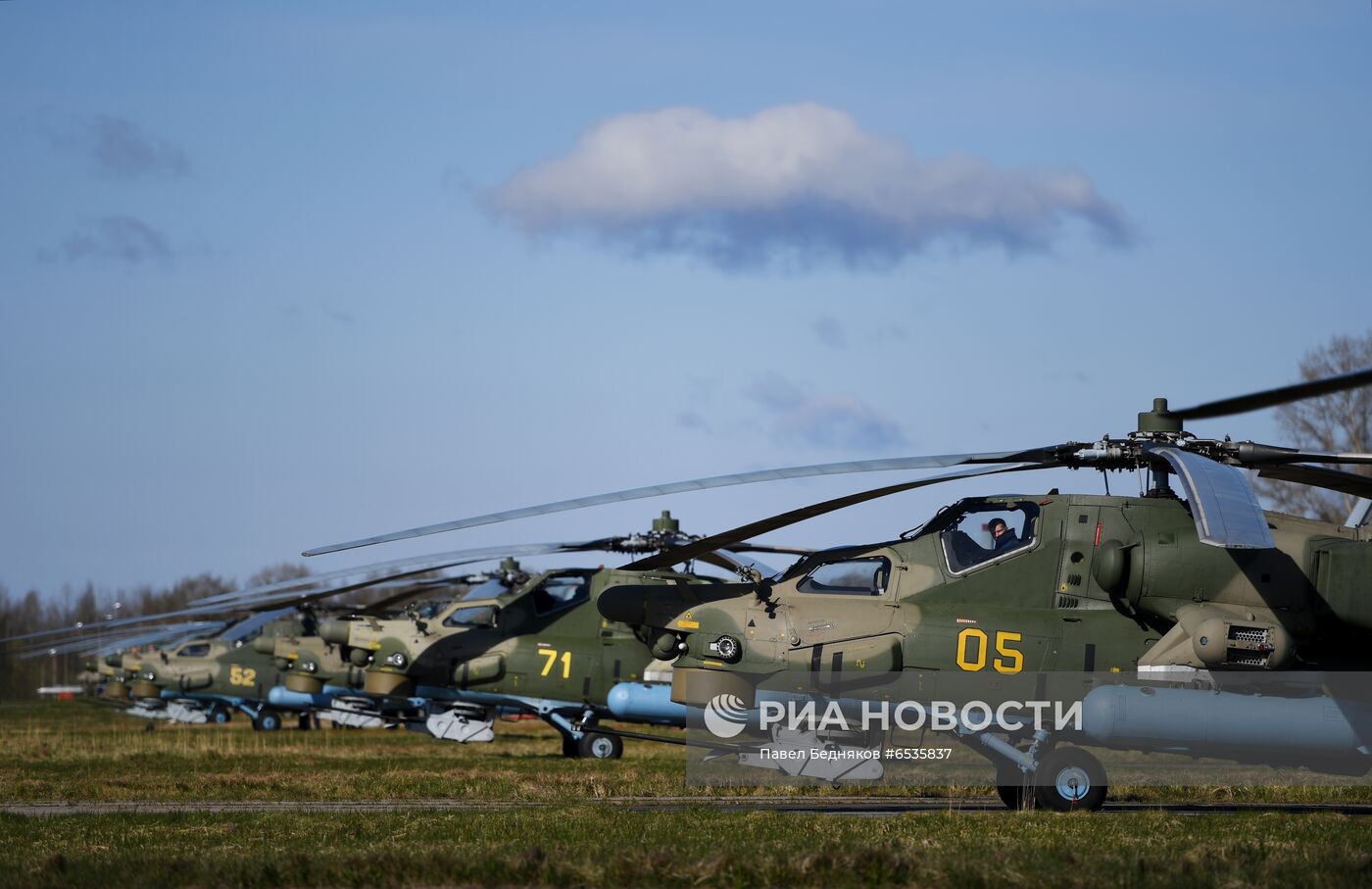 Репетиция воздушной части парада Победы