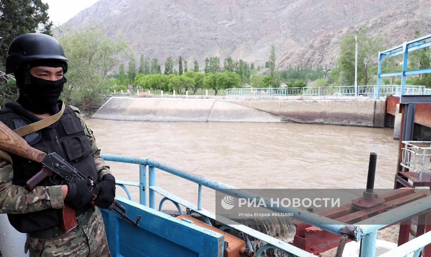 Ситуация на границе Киргизии и Таджикистана