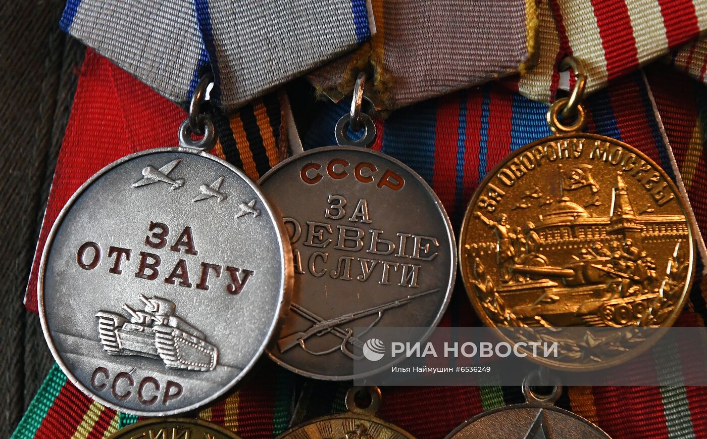 Поздравление с Днем Победы 100-летнего ветерана И. Шпагина
