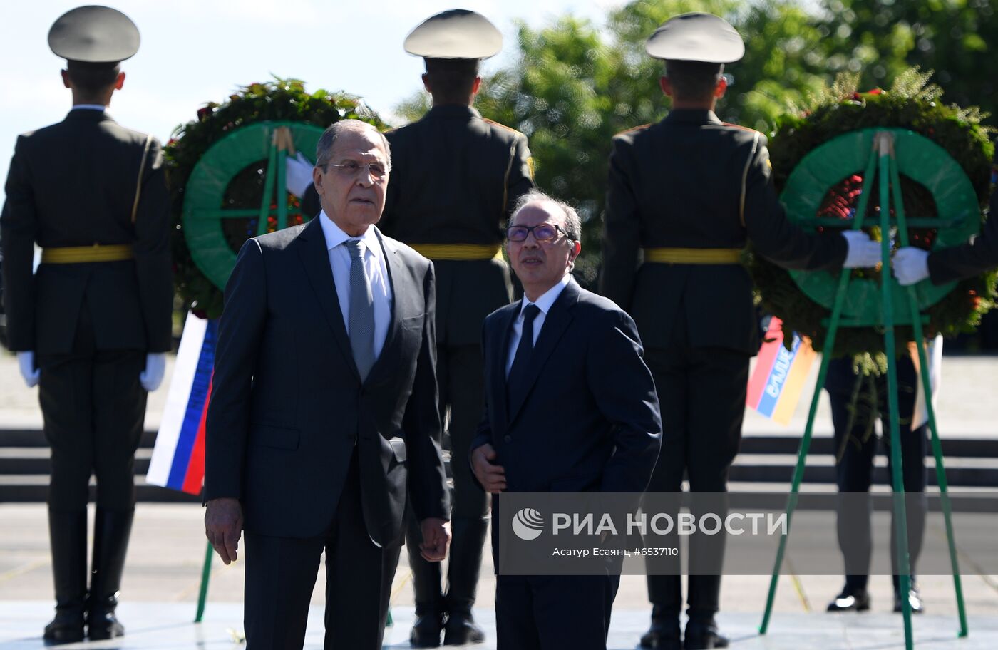 Визит главы МИД РФ С. Лаврова в Армению