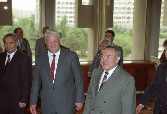 Встреча членов Совета глав государств СНГ