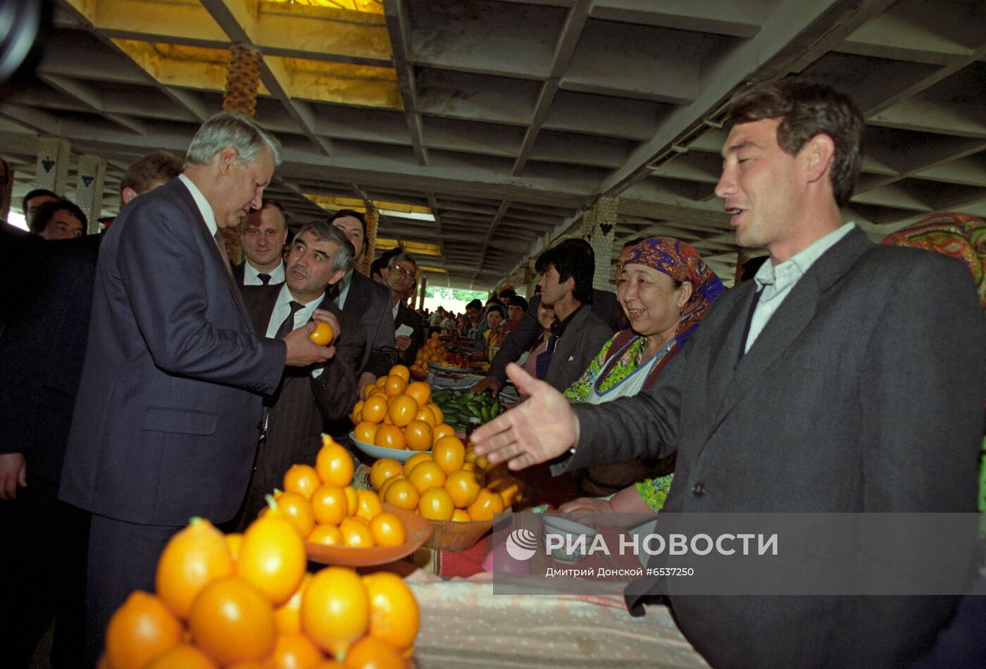 Визит Б. Ельцина в Узбекистан