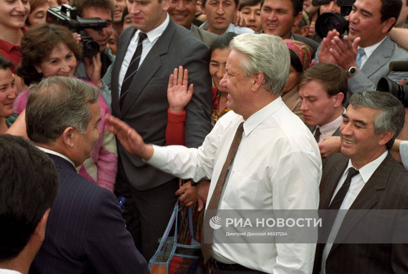 Визит Б. Ельцина в Узбекистан