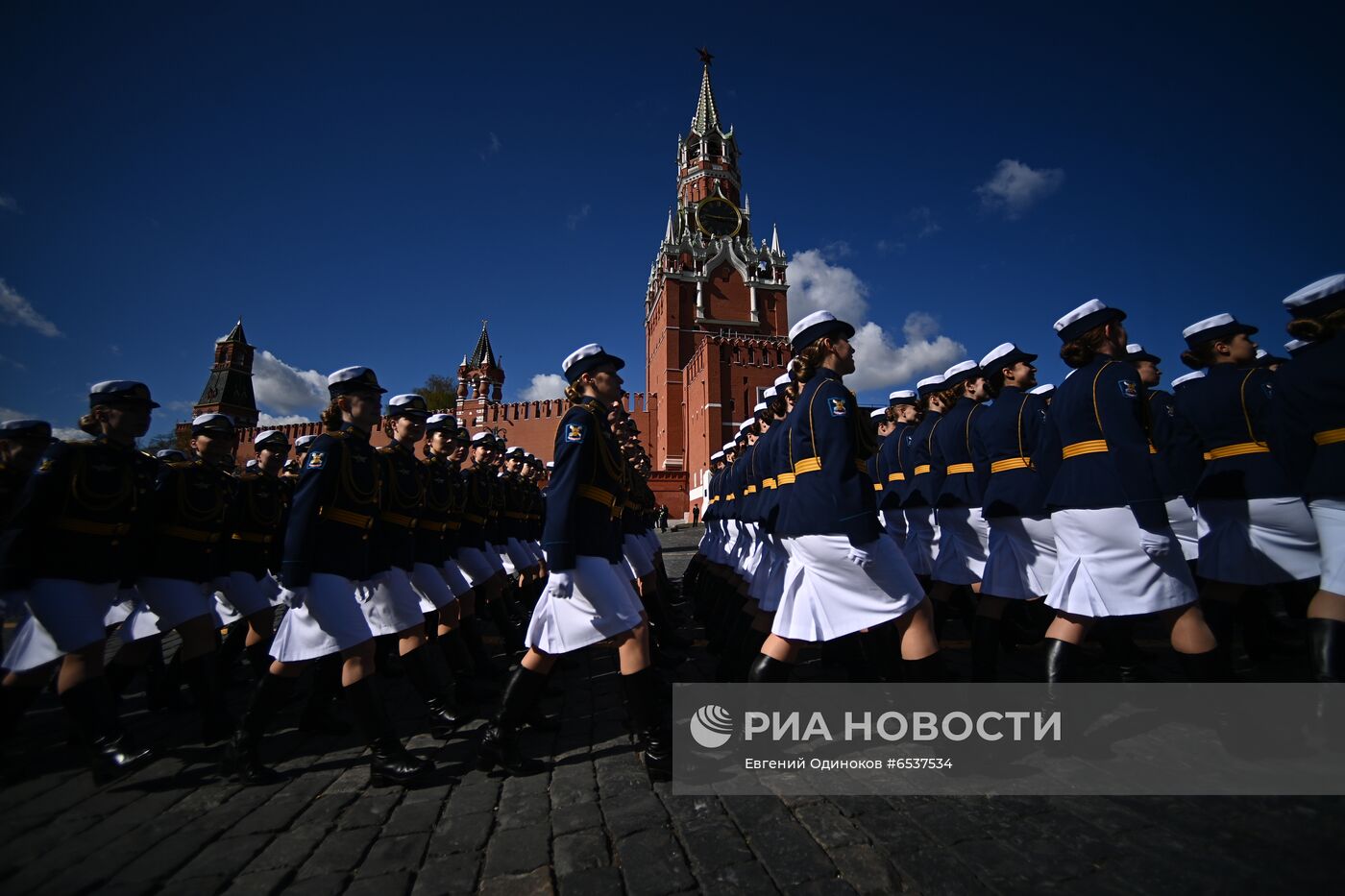 Генеральная репетиция парада Победы в Москве