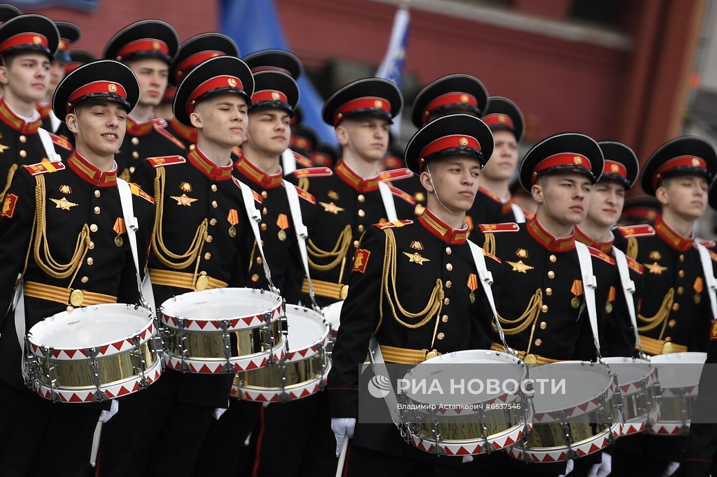 Генеральная репетиция парада Победы в Москве