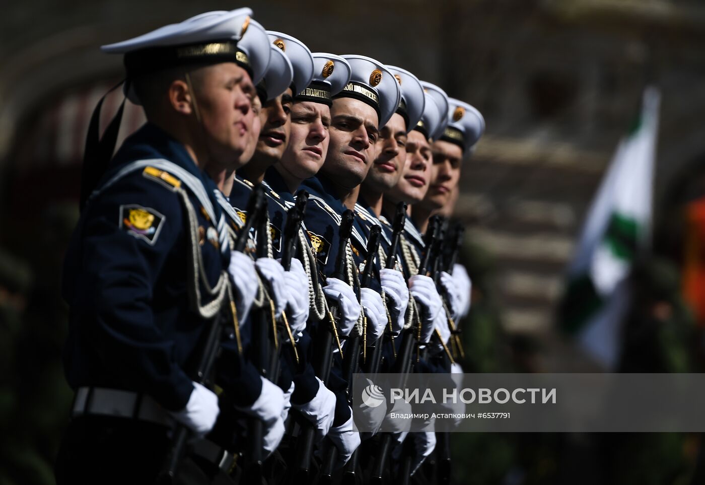 Генеральная репетиция парада Победы в Москве