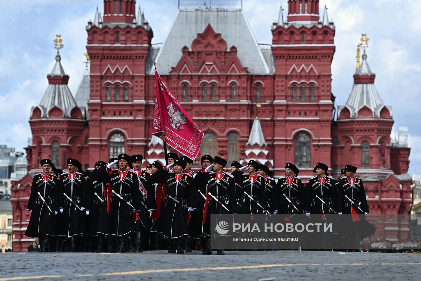 Генеральная репетиция парада Победы в Москве