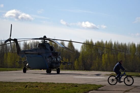 Генеральная репетиция воздушной части парада Победы в Москве