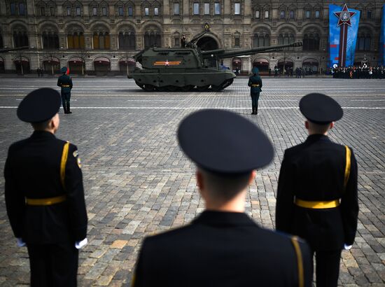 Генеральная репетиция парада Победы в Москве