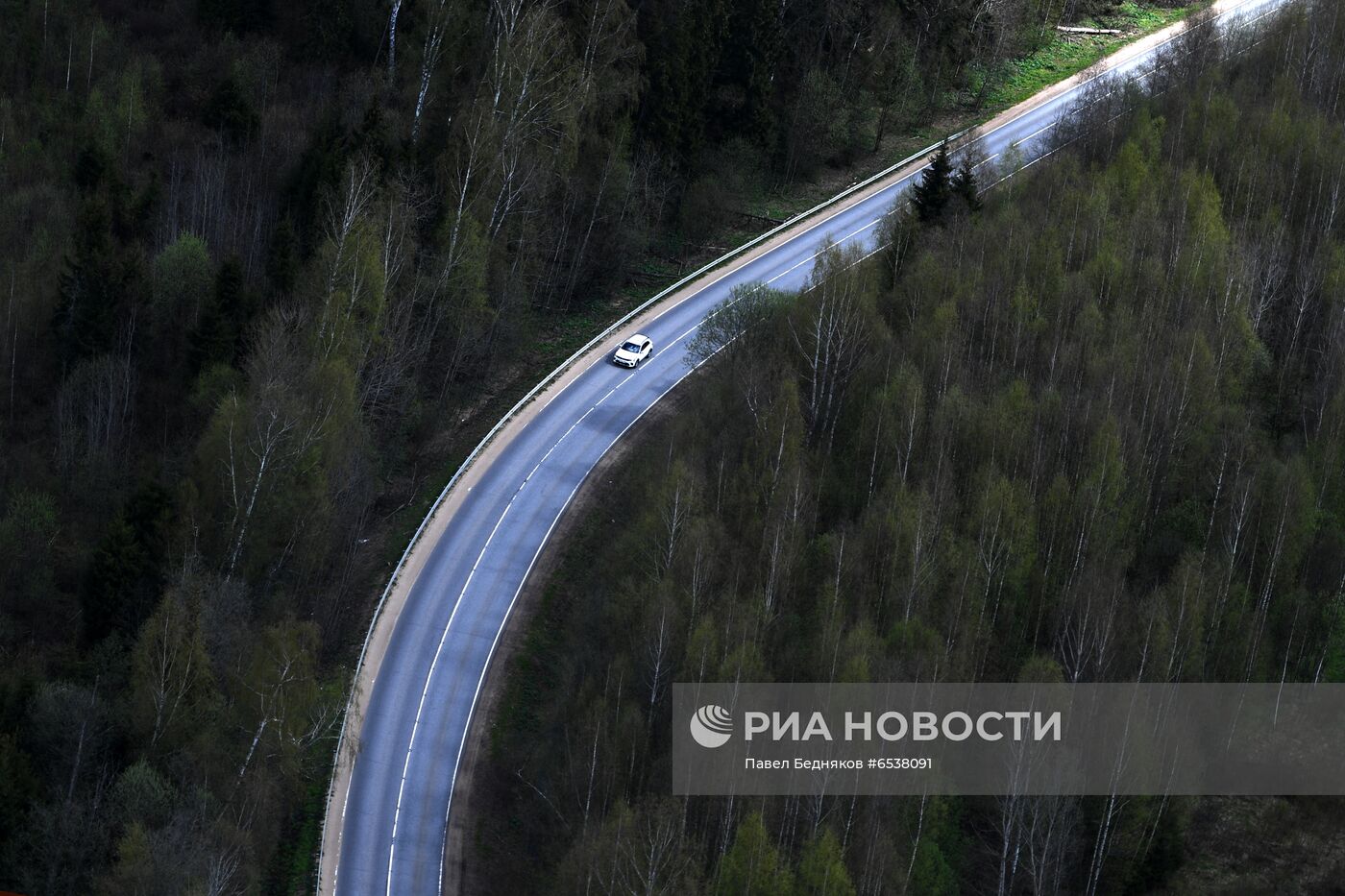 Трасса в Московской области