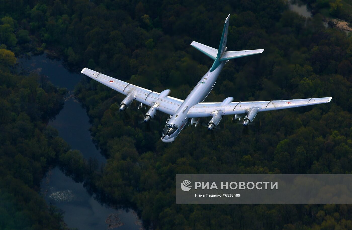 Репетиция воздушной части парада Победы