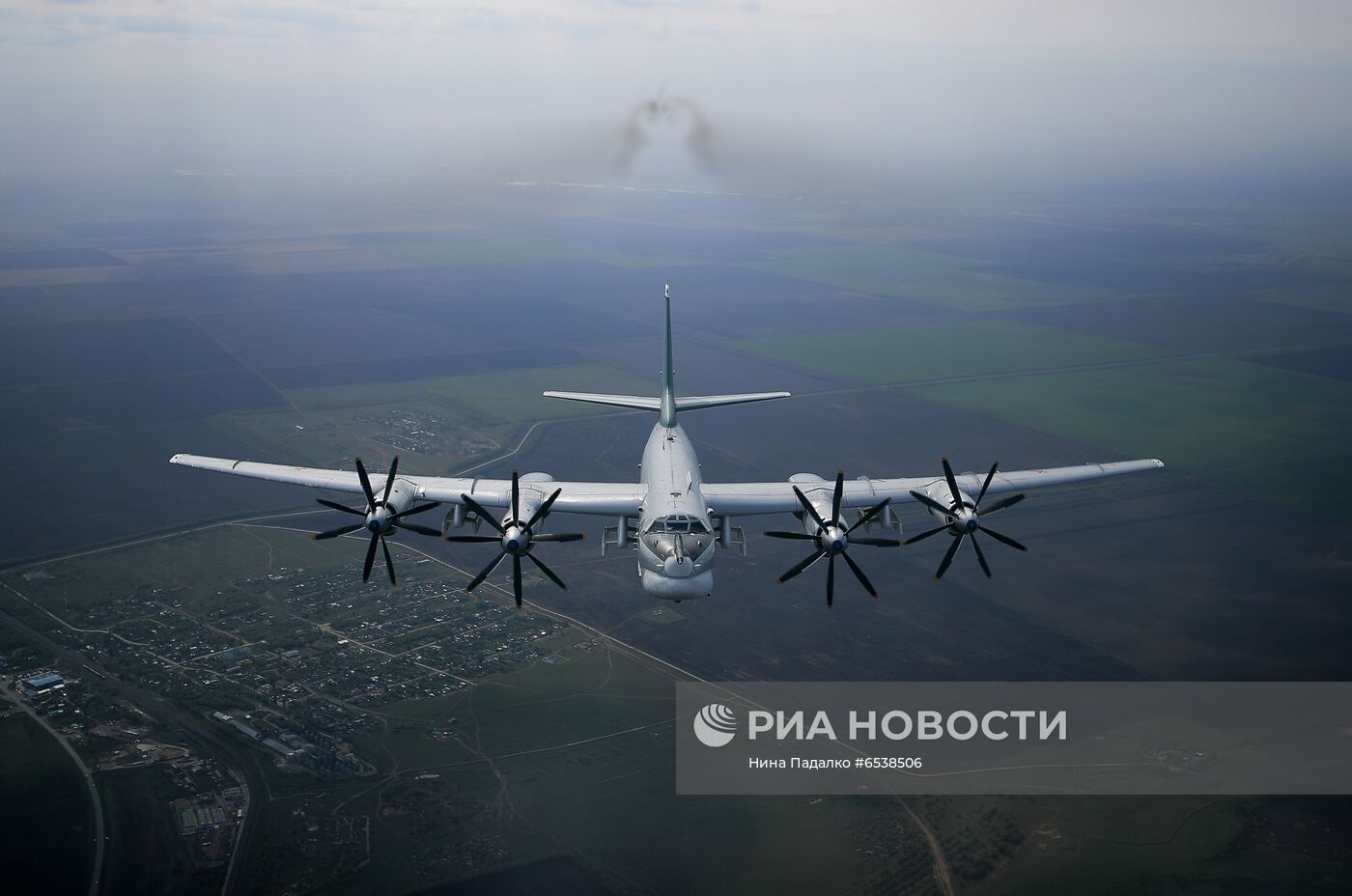 Репетиция воздушной части парада Победы