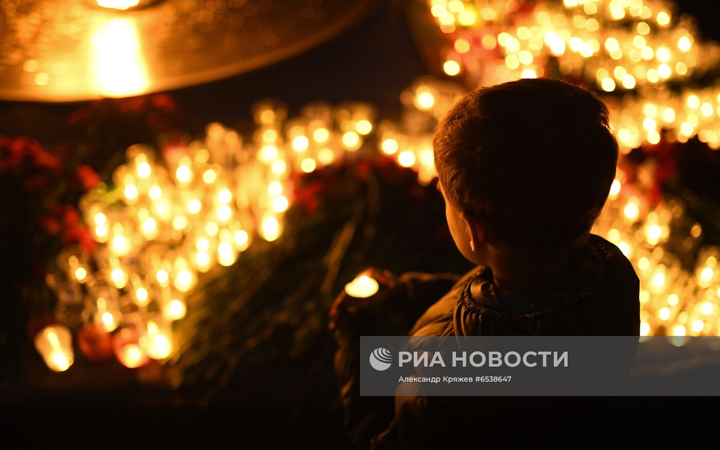 Акция "Свеча Памяти" в Новосибирске