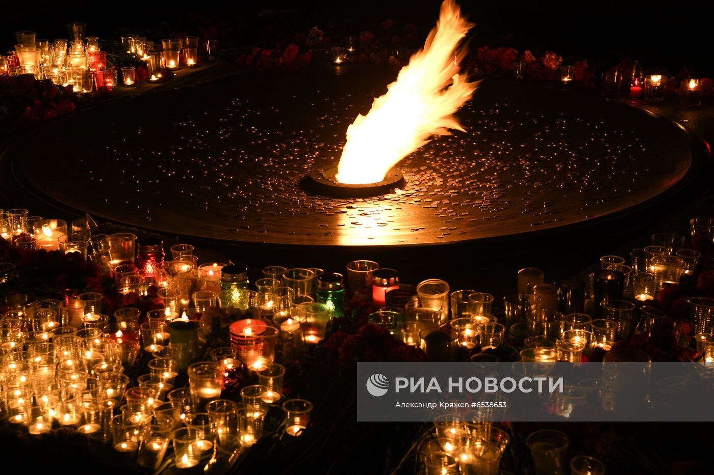 Акция "Свеча Памяти" в Новосибирске