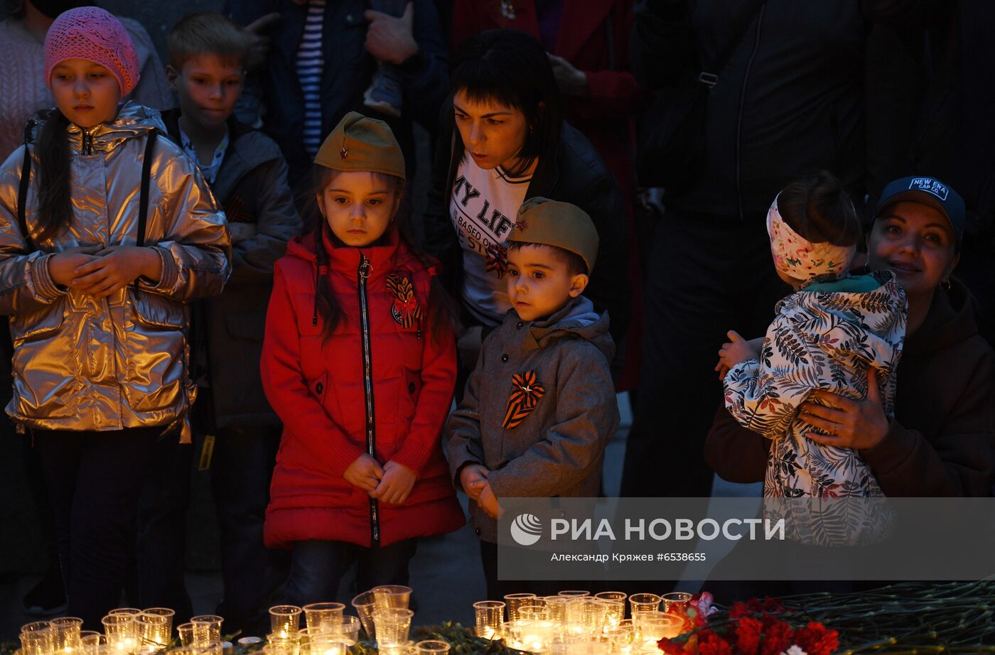 Акция "Свеча Памяти" в Новосибирске