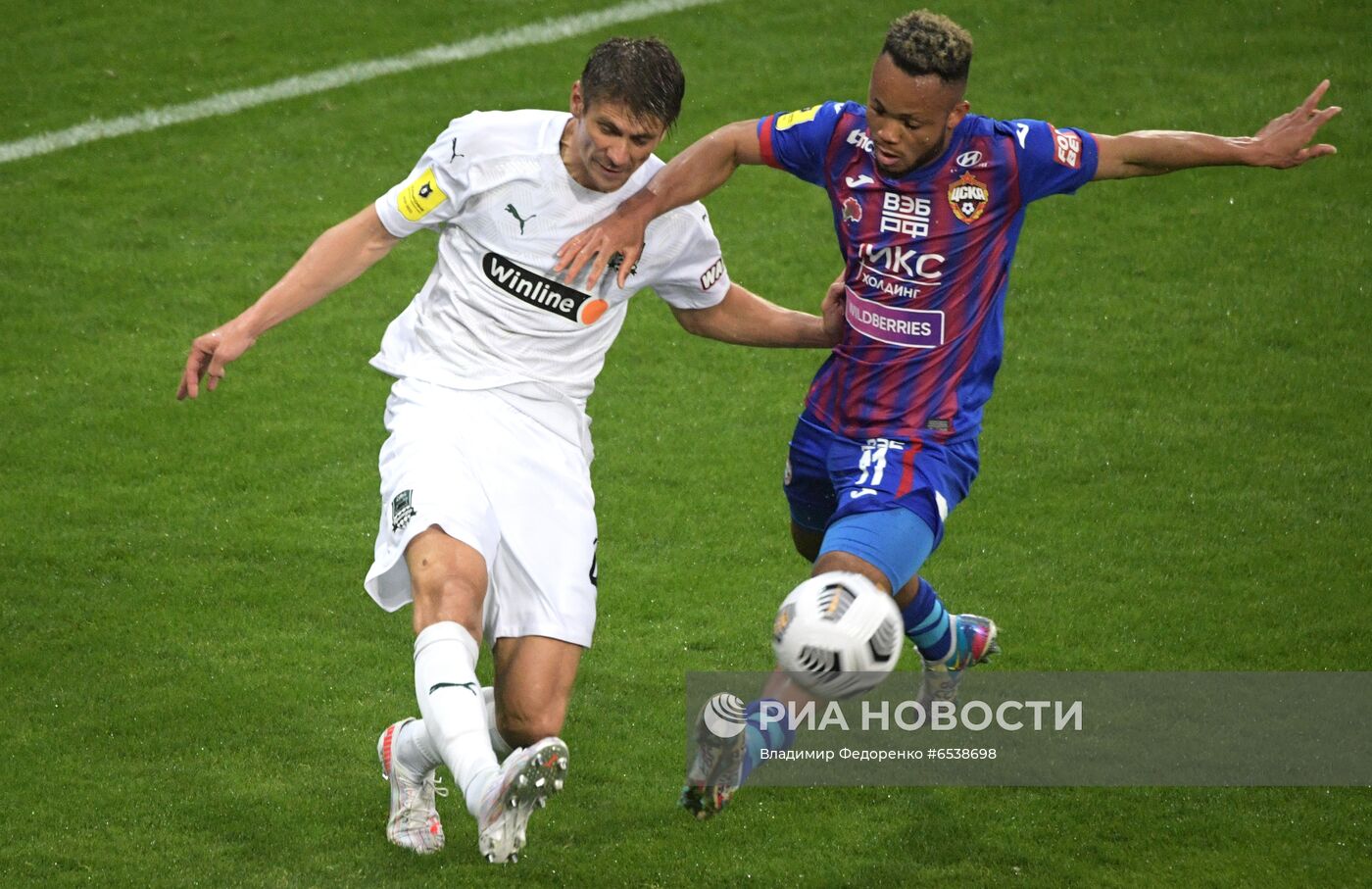 Футбол. РПЛ. Матч ЦСКА - "Краснодар"