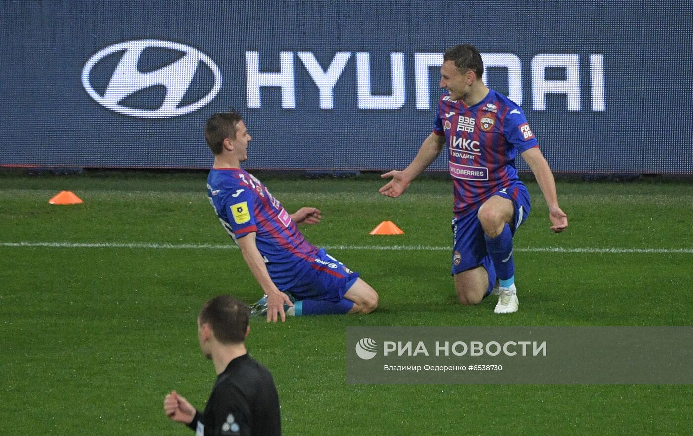 Футбол. РПЛ. Матч ЦСКА - "Краснодар"