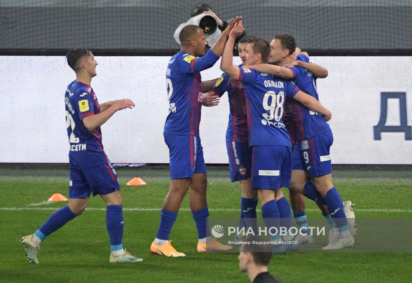 Футбол. РПЛ. Матч ЦСКА - "Краснодар"