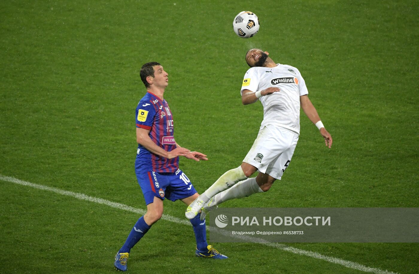 Футбол. РПЛ. Матч ЦСКА - "Краснодар"