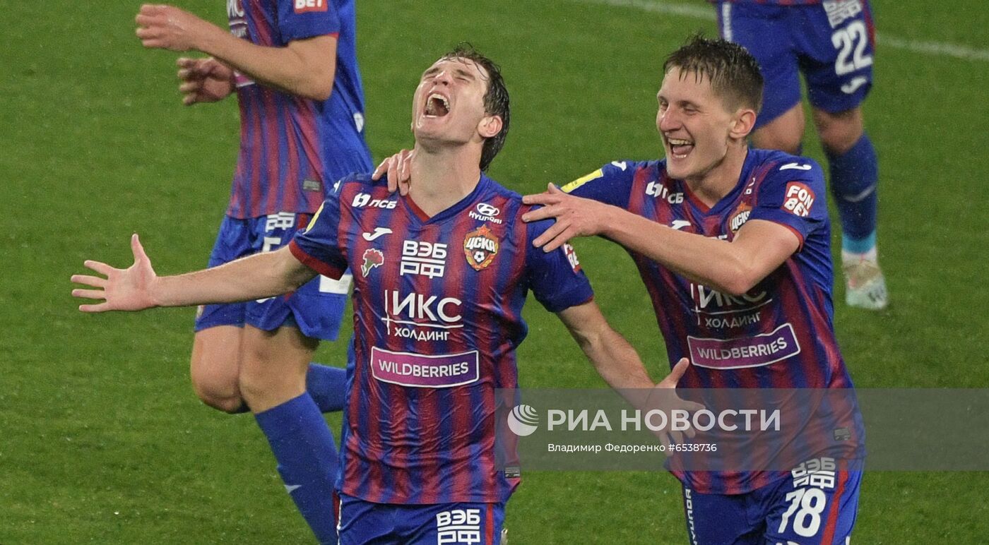 Футбол. РПЛ. Матч ЦСКА - "Краснодар"