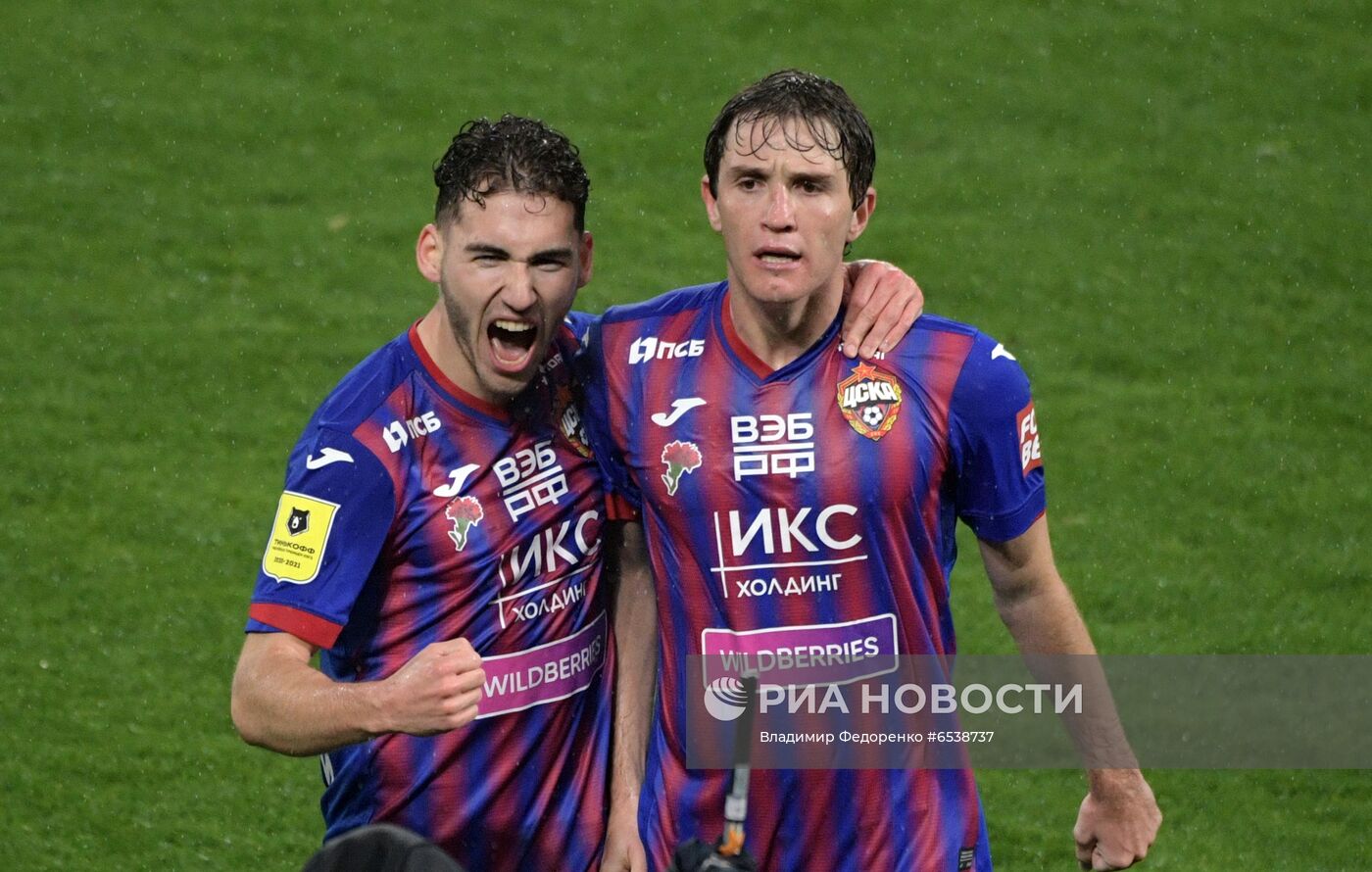 Футбол. РПЛ. Матч ЦСКА - "Краснодар"