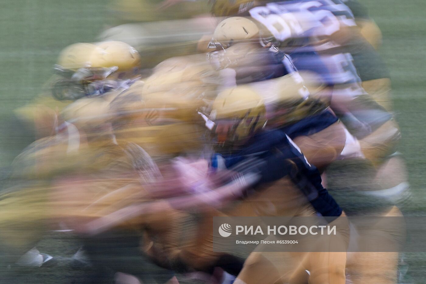 Американский футбол. Чемпионат России. Матч "Спартанцы" - "Северный легион"