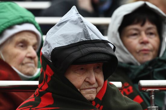 Военный парад в честь 76-й годовщины Победы 