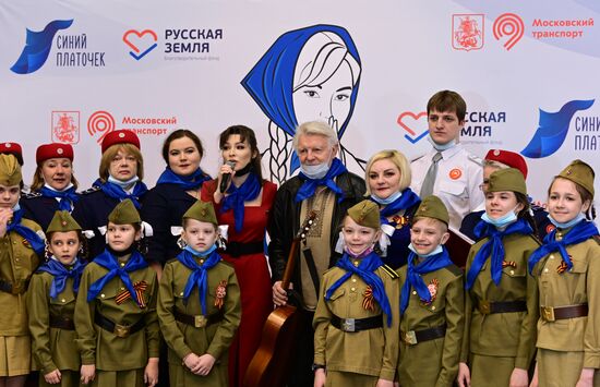 Празднование Дня Победы в Москве 