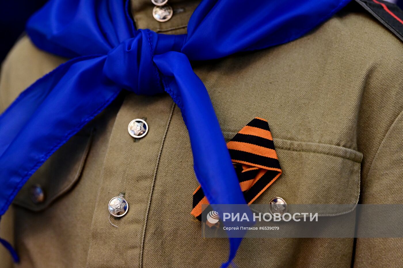 Празднование Дня Победы в Москве