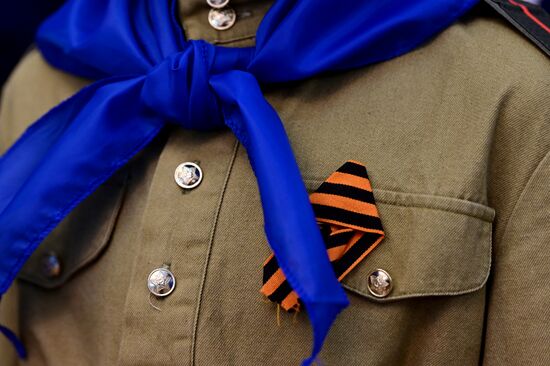 Празднование Дня Победы в Москве 