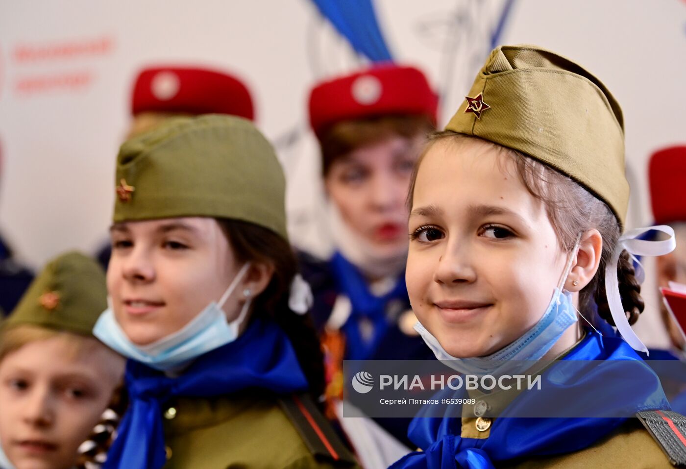 Празднование Дня Победы в Москве