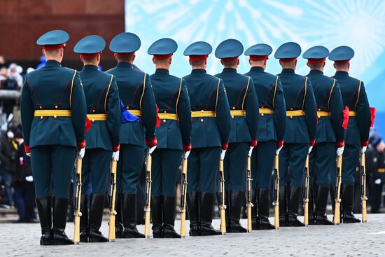 Военный парад в честь 76-й годовщины Победы 