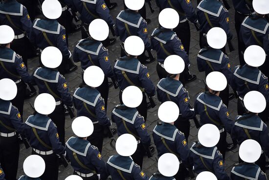 Военный парад в честь 76-й годовщины Победы 